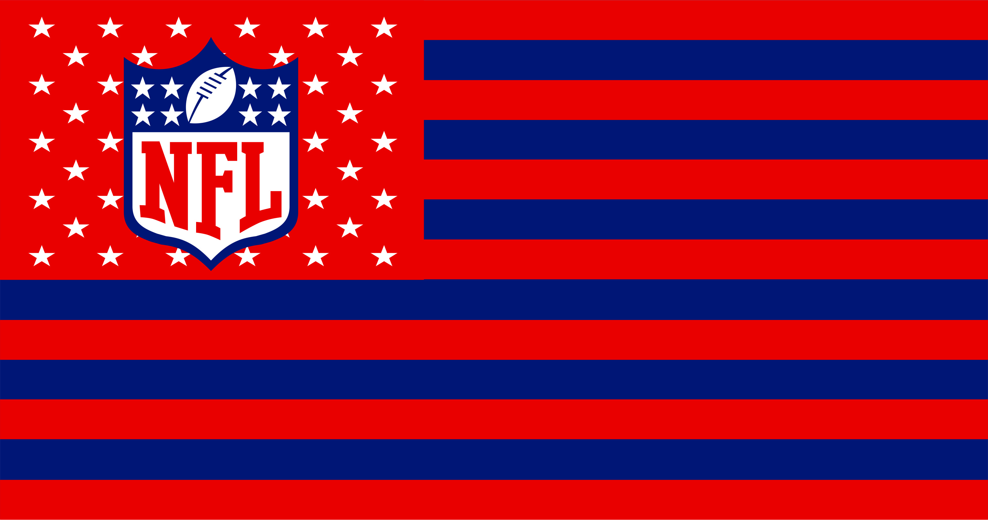 NFL Flag001 logo vinyl decal